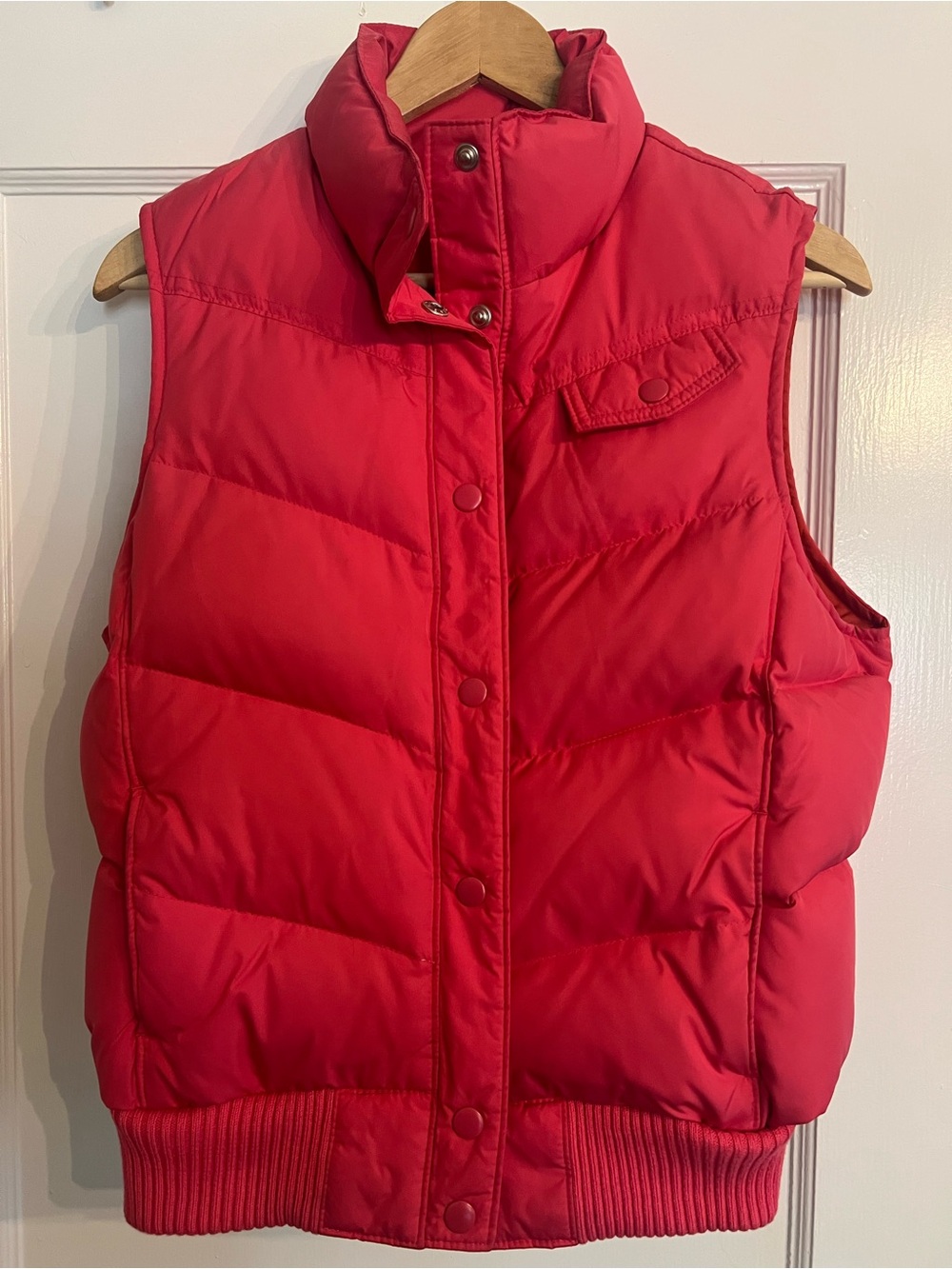 GAP Hot Pink Puffer Vest